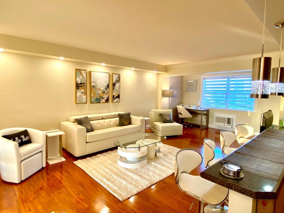 Deluxe Waterfront One Bedroom Apartment With Miami Skyline View, Free Parking 5 Mins Drive To Miami Beach Exteriér fotografie