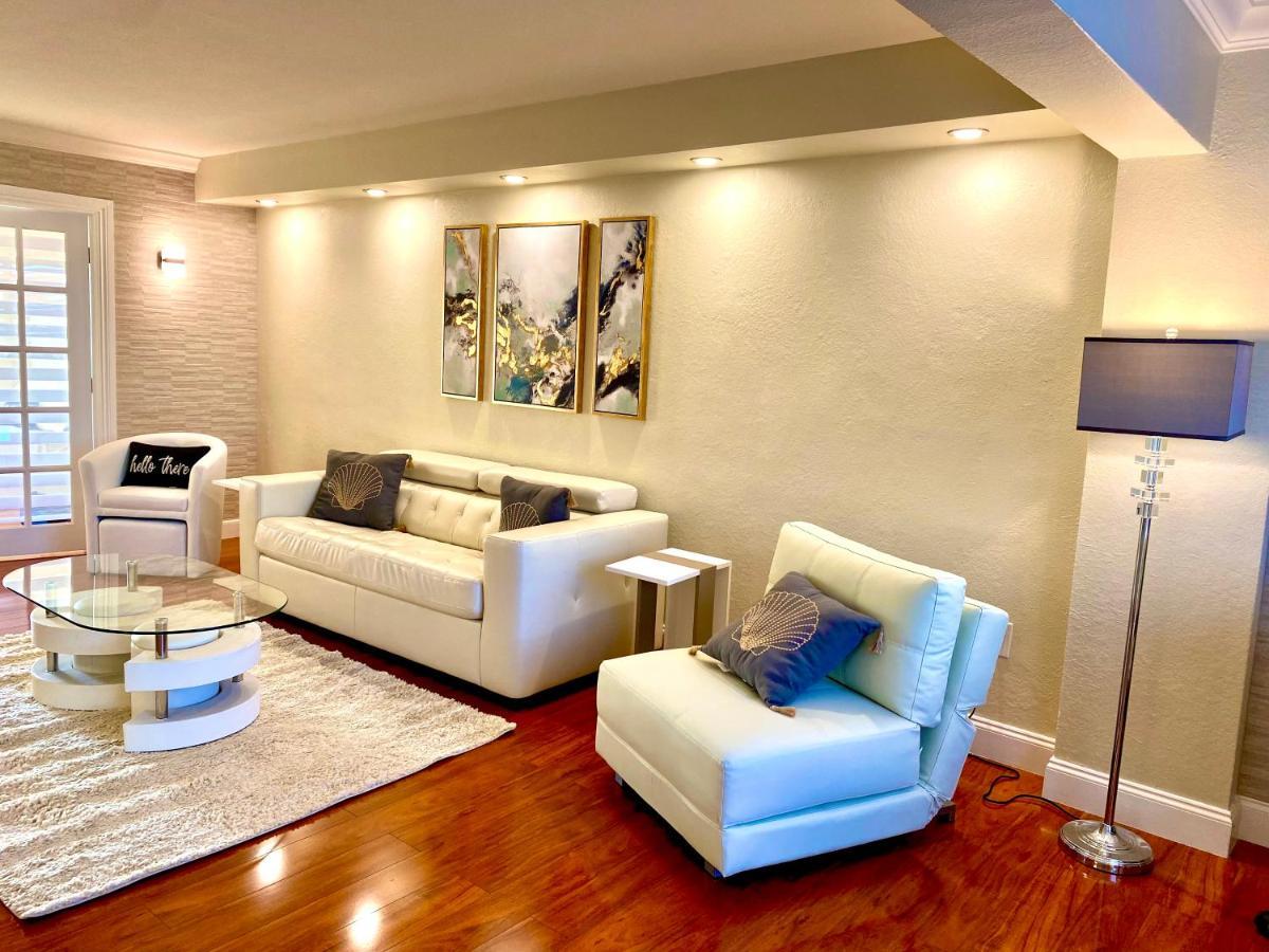 Deluxe Waterfront One Bedroom Apartment With Miami Skyline View, Free Parking 5 Mins Drive To Miami Beach Exteriér fotografie